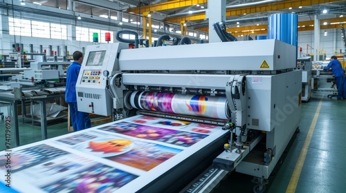 factory printing press workers