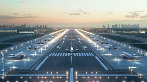 airport runway generative ai