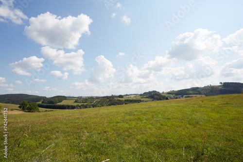 Landschaft im Sauerland, Eslohe-Cobbenrode, Hochsauerlandkreis, NRW, Deutschland, Germany, 2023