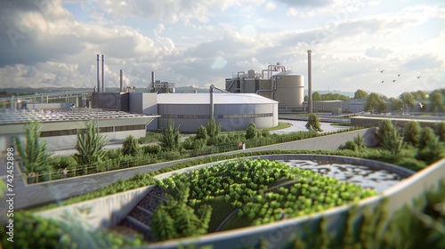 Waste-to-Energy Conversion Plants: Facilities that convert organic waste into renewable energy sources such as biogas or biofuels, reducing landfill waste and greenhouse gas emissions.