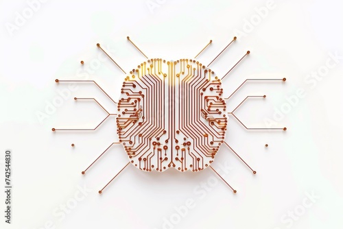 AI Brain Chip resistant. Artificial Intelligence etching mind brainwave decoder axon. Semiconductor doping circuit board synaptic transmission dynamics