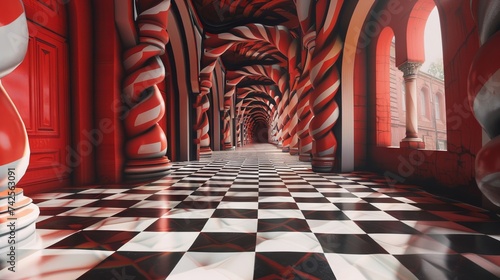 A mind bending optical illusion that challenges perception