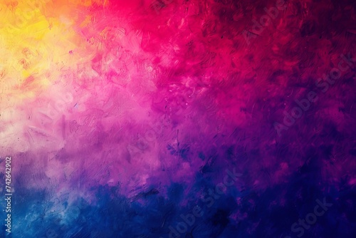 Colorful Rainbow quirky Copy Spcae Design. Vivid rose wallpaper unimpeded abstract background. Gradient motley glowing lgbtq pride colored neon illustration roygbiv
