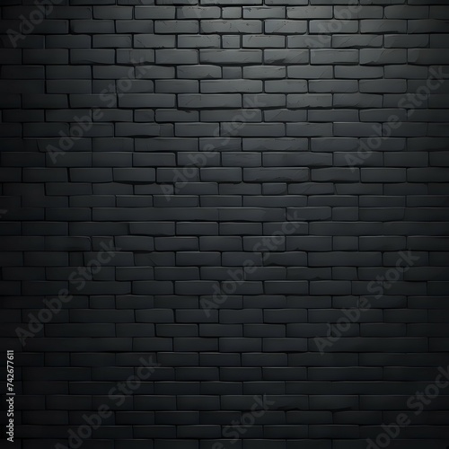 Black Bricks wall Texture