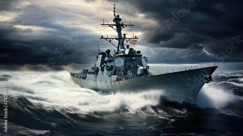 warship us navy destroyer
