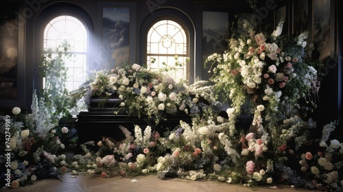 condolences flower funeral