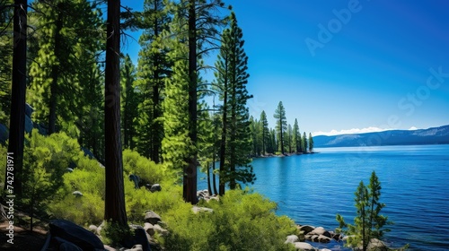 nature south lake tahoe trees