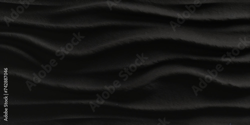 black sand textured, blach grunge wave textured background