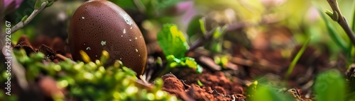 Garden Adventure, Chocolate Eggs Hidden Away for Easter Morning Joy