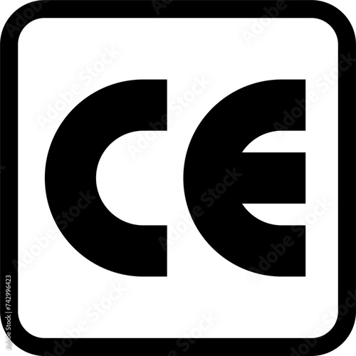 European standard icon vector. Symbol, sign