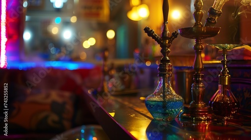 hookah cafes fruity and fragrant : Generative AI