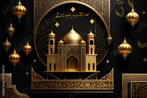 Ramadan Social Media Banner Background