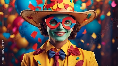 "Transform your imagination into reality with our AI platform's stunning visuals of an April Fool's event. From outrageous costumes to clever pranks, our images will bring your concept to life."