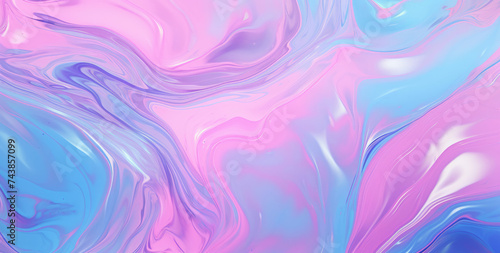 ight violet, pink, blue color stripes - psychedelic holographic background. Beautiful soft abstract holographic background illustration texture pattern.