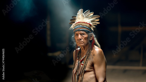 person Red Indian who is native to a particular region