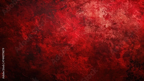 Ruddy Grunge: Abstract Background Texture for Christmas Banner