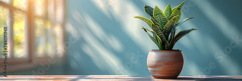plant in a vase , linha de dracaena stickyi ou sansevieria stickyi em vasos na placa de berçário preto