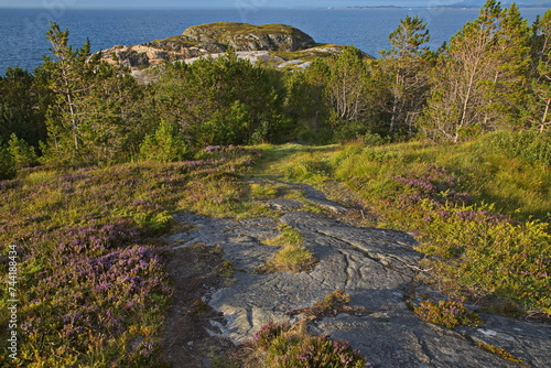 Landscape on the Kleppen peninsula at Kristiansund, Norway, Europe 