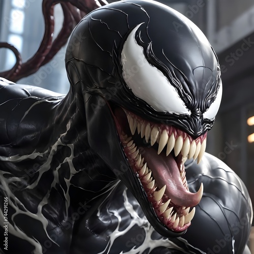 portrait of venom