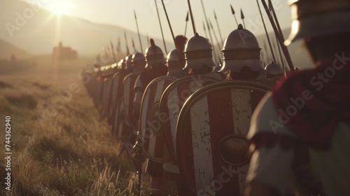 The sight of the Macedonian Phalanx approaching strikes fear in the hearts of even the bravest soldiers.