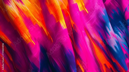 abstract background with multicolored crepe paper or fabric texture