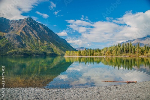 Quite summer day in the Yukon