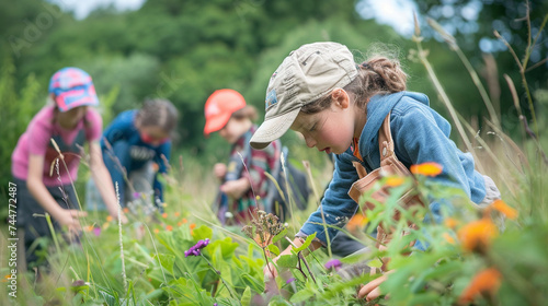 A wildlife exploration outing where children learn about local flora and fauna in their natural habitat — Love and Respect, Care and Development, Recognition and Perfection