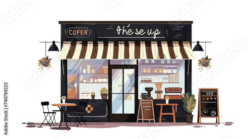 Coffee Shop design vector illustration isolated on w