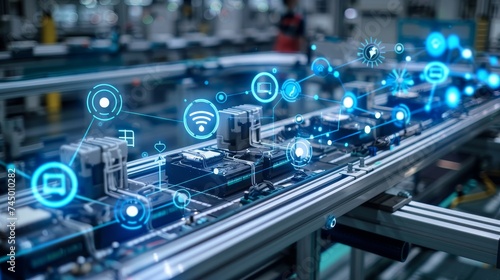 Dive into the industrial IoT, where cloud and edge computing merge for optimized factory automation and data management