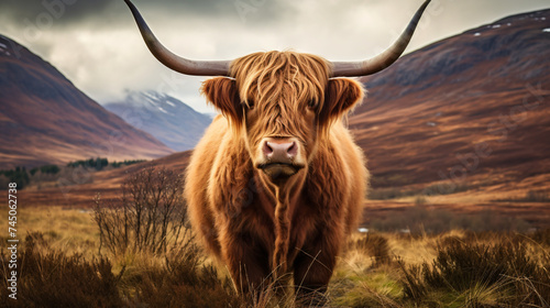 Majestic in the Wild A Highland Cow