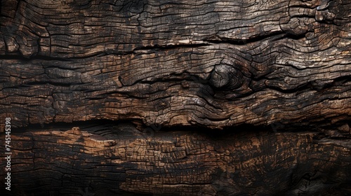 texture of bark wood use as natural background - generative ai