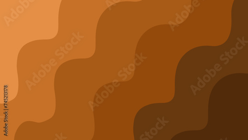 brown background with waves pattern