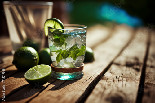 Savor the zest of summer with a refreshing mojito