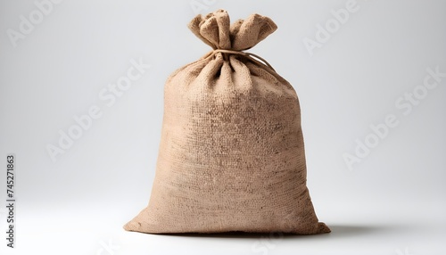 Beans bag on white background