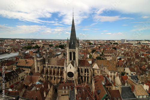 Dijon - Vue Panoramique - Église Notre Dame