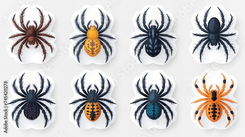 Spider Sticker Collection