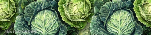 cute cabbage background