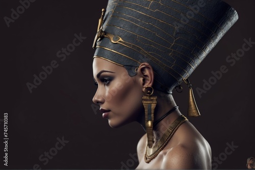 Beautiful Nefertiti Woman