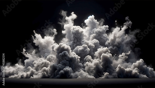 Realistic dry ice smoke clouds fog overlay perfect for compositing into your shots. Simply drop it in and change its blending mode to screen or add. 3d Illustration