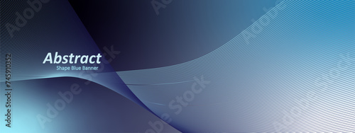 Abstract wavey blue pattern background
