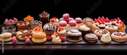 A Variety of Delectable Pastries on a Tray - Sweet, Savory, and Irresistible Treats to Indulge In
