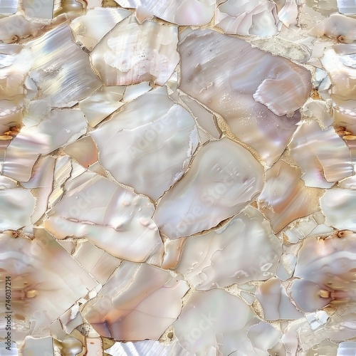 luminous nacre pattern, seamless mother-of-pearl texture for exquisite digital backgrounds, luxury branding, and decor