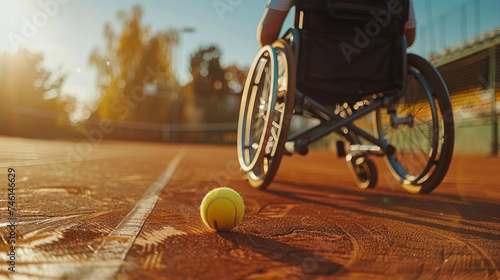 Wheelchair tennis at the Paralympic Games olympics games paris sport for people with disabilities
