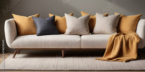 collection Set of different decor styles of vantage and modern bedding or sofa cushion or pillow styles for interior decoration furniture cutouts, precise isolated on transparent png 