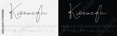 Font Handwritten Signature Brush Font Type Font lettering handwritten