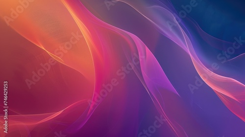 This is an abstract background image. It features a flowing, organic design in shades of blue, purple, and pink.