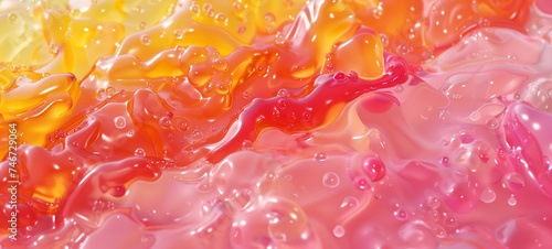 Soft and slightly sticky, this texture feels like pressing your fingers into a gummy candy