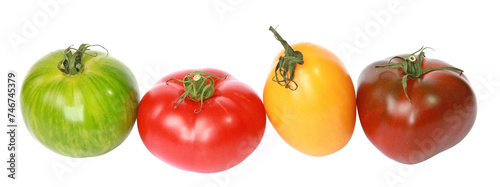 Différentes variétés de tomates 