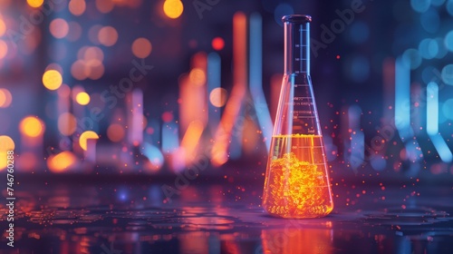 Glowing Chemical Reaction: A Science Experiment