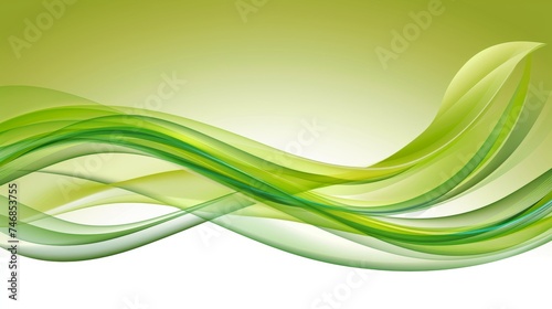 Enchanting green smoke creating captivating abstract background perfect for design projects